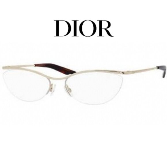 Christian Dior CD 3752 J5G Vintage Cat Eye Optical/Prescription Eyeglasses Frame - Picture 1 of 16